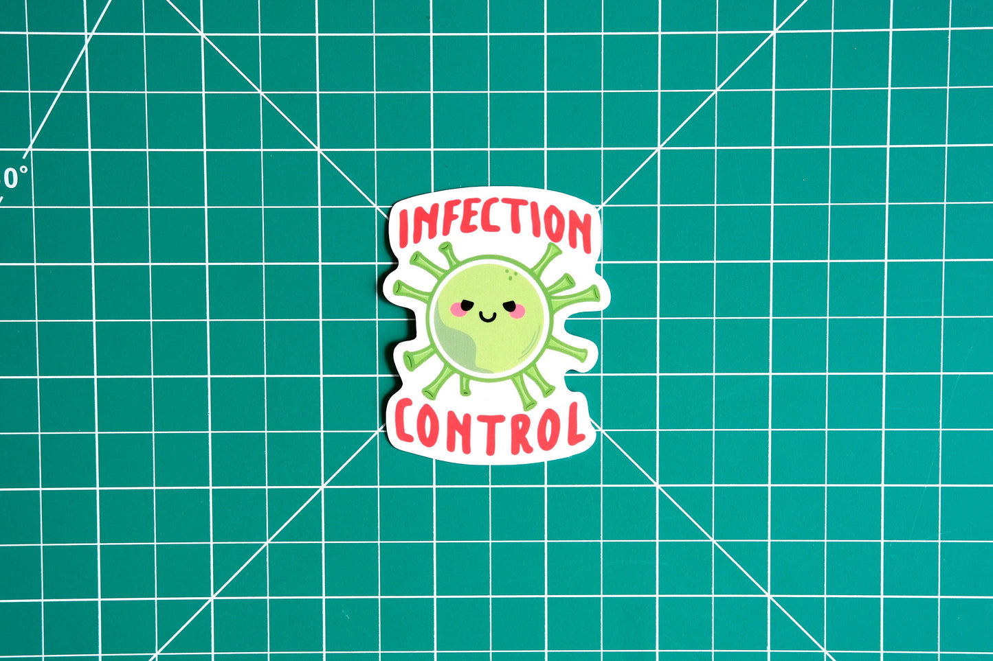 Infection Control Vinyl Healthcare Stickers