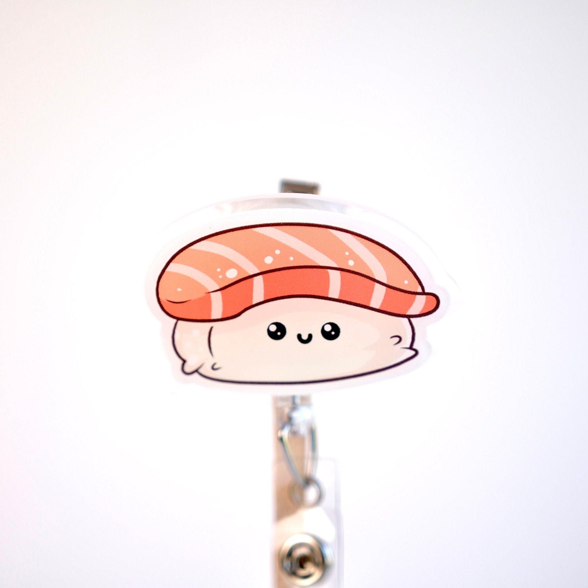 Cute Sushi Nurse Badge Reel, Custom Badge