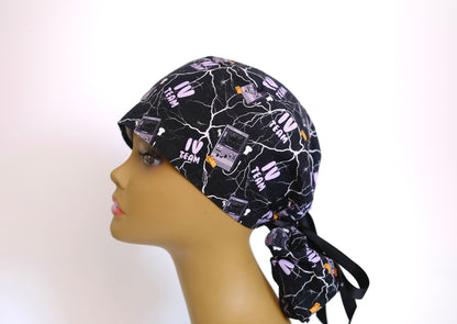 IV Team Scrub Cap - Scrub Caps for Women Ponytail