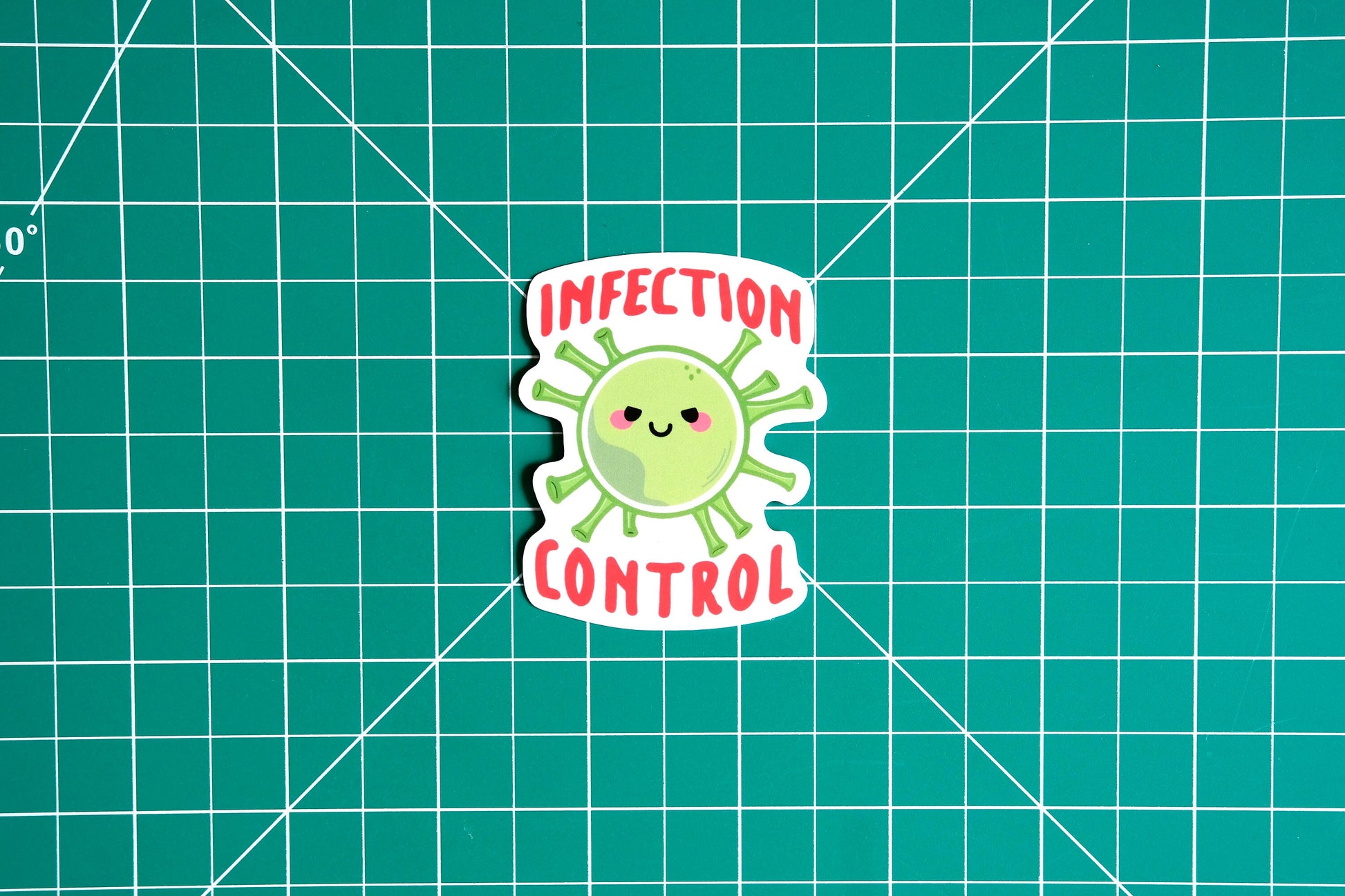 Infection Control Vinyl Healthcare Stickers
