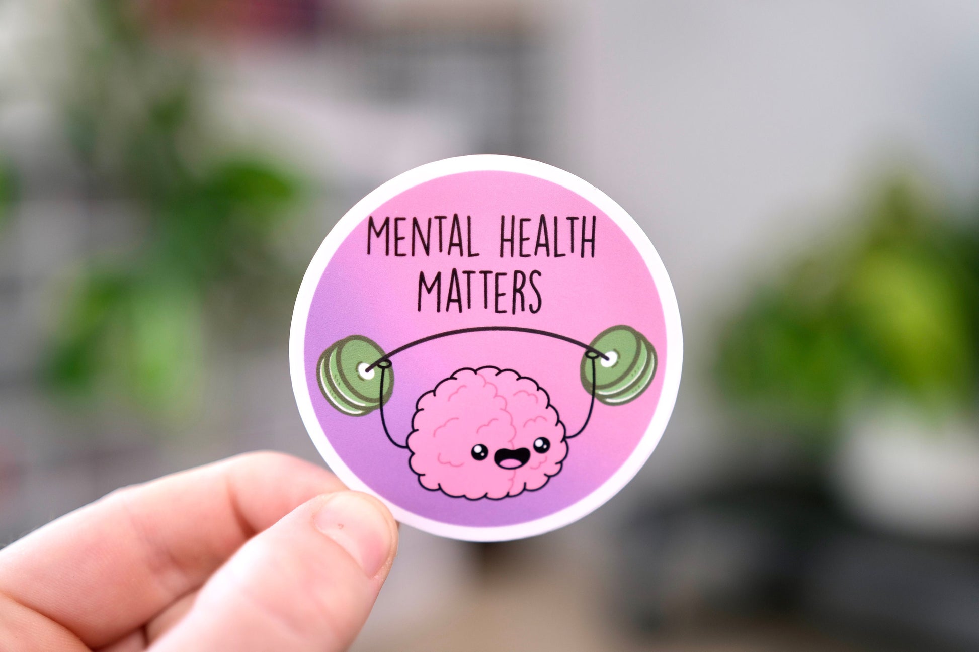 Mental Health Matters Vinyl Sticker, Cute Nurse Stickers