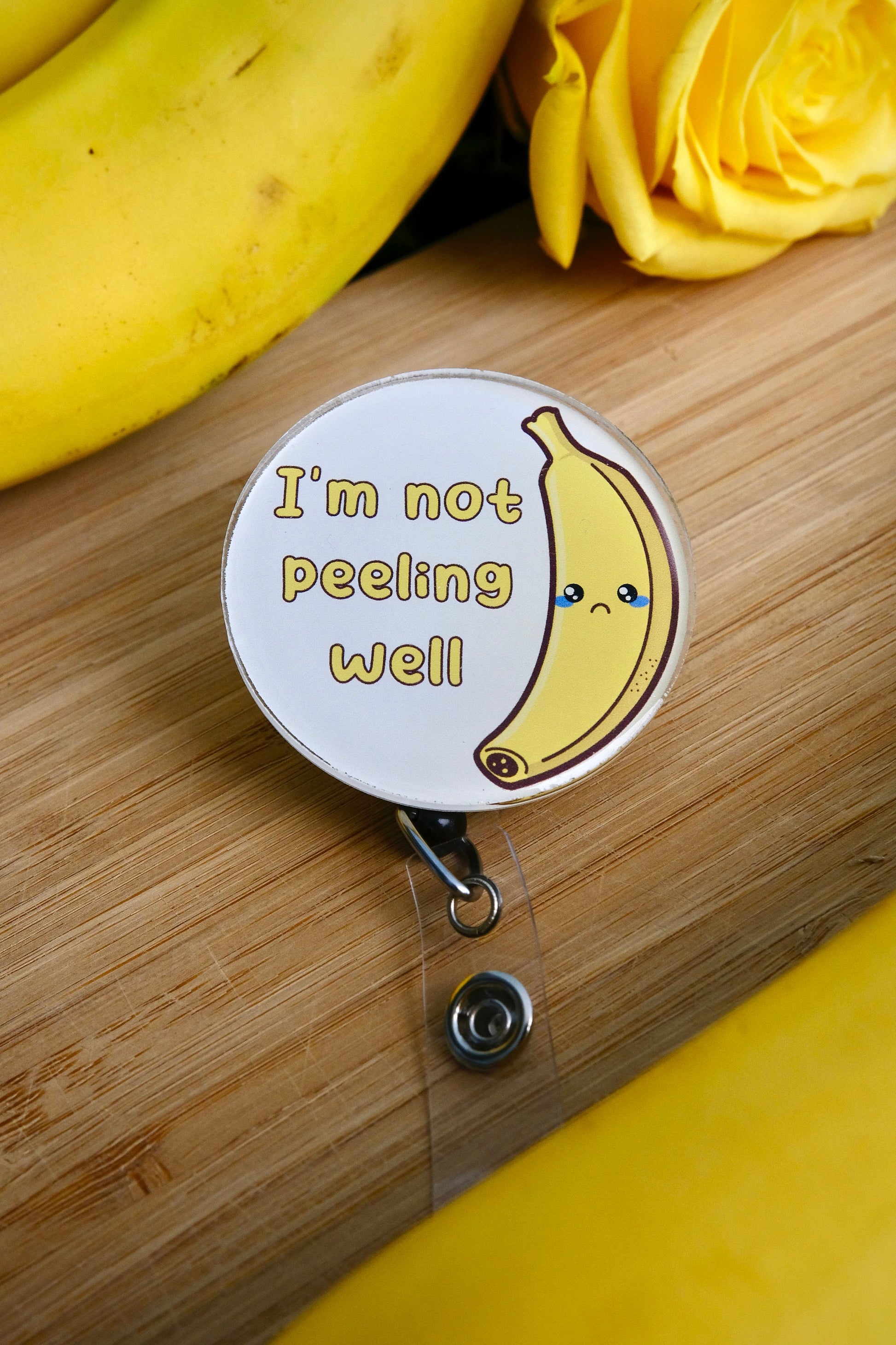 Personalized Cute Nurse Fuel Badge Reel