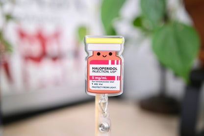 Personalized Haldol Nurse Badge Reel, Nursing Badge Reel