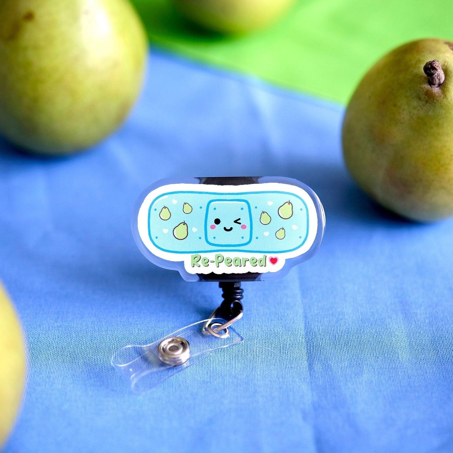 Personalized Re-Peared Badge Reel, Nursing Badge Reel