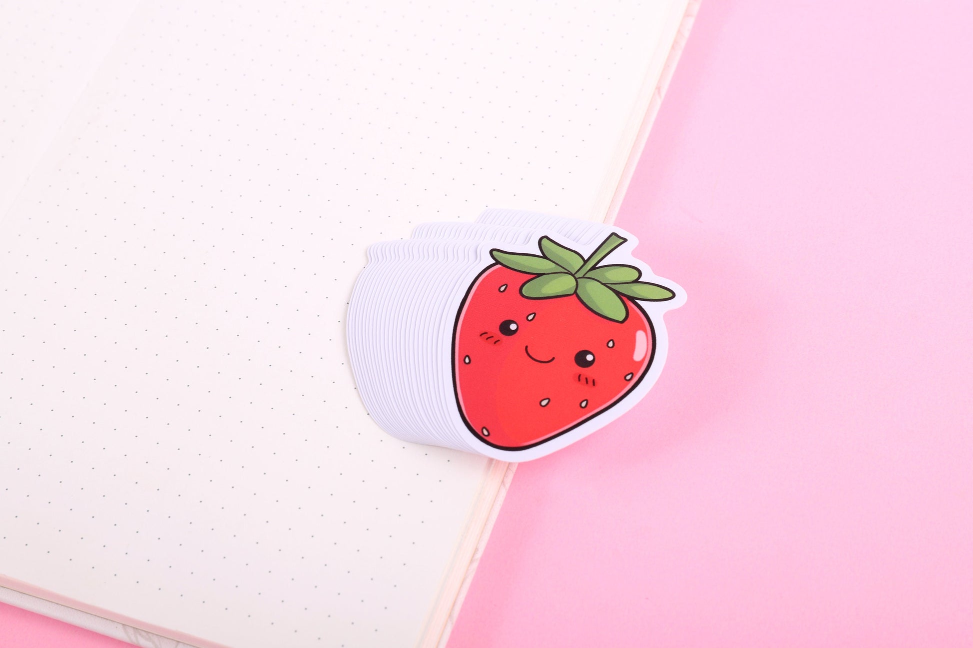 Strawberry Matte - Cute Nurse Sticker