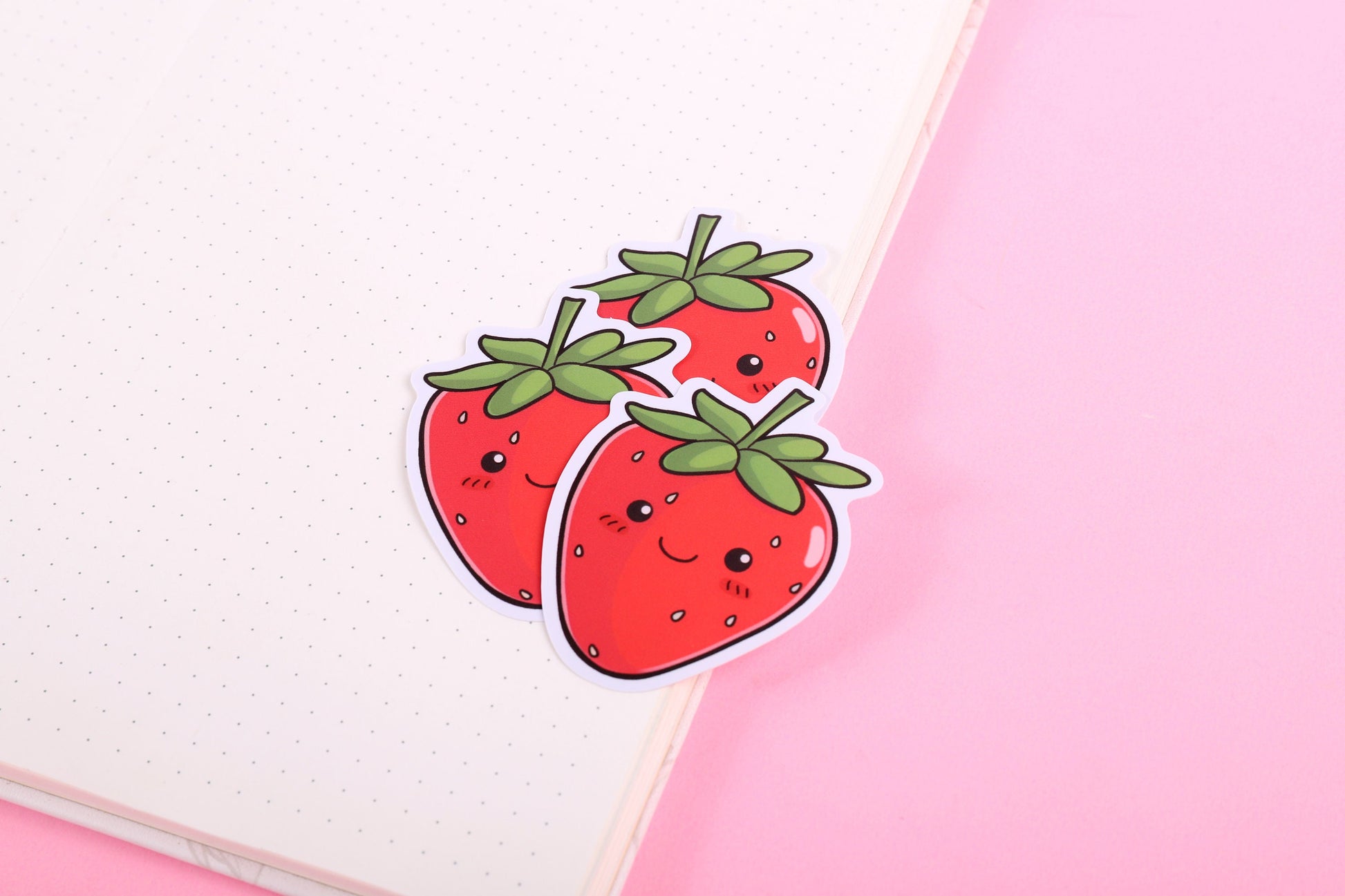 Strawberry Matte - Cute Nurse Sticker