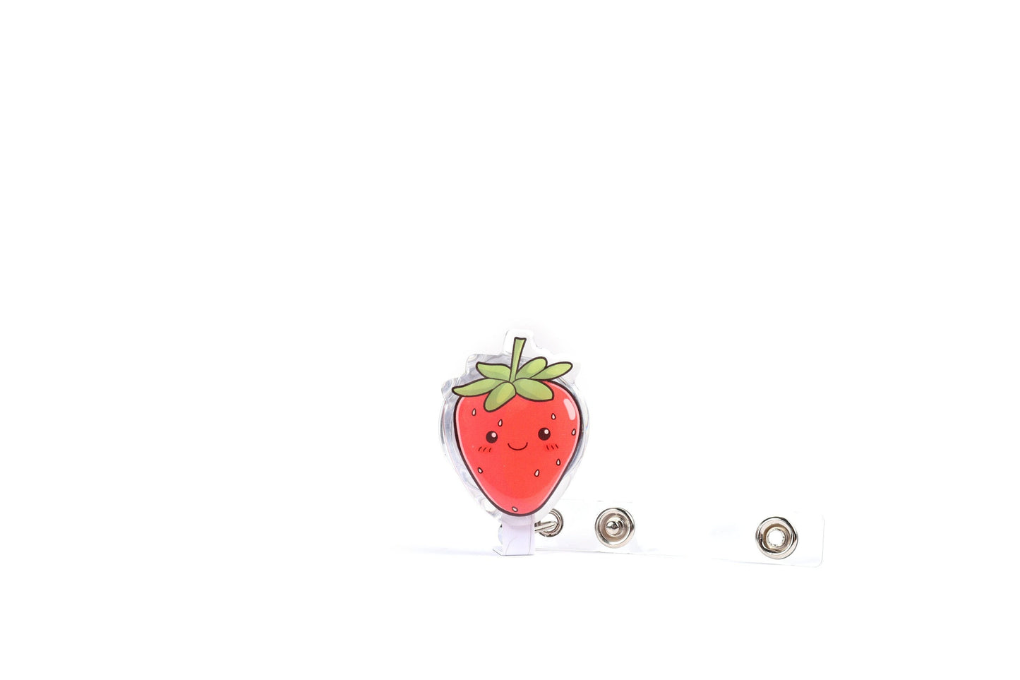 Strawberry Nurse Badge Reel - Custom Nurse Badge Reel