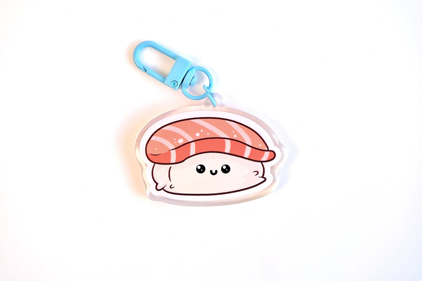 Salmon Nigiri Keychain, Cute Sushi, Custom Nurse Pin, Nursing Keychain, Nursing Student Gifts, RN, LPN, Kawaii Keychain