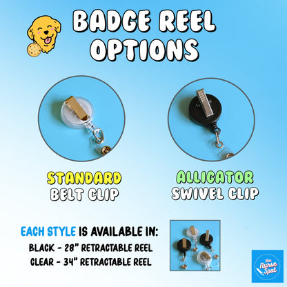 Nurse Fuel Badge Reel, Retractable, Funny Badge Reel, Cute Badge Buddy, Nursing Badge Reel, Cute Nursing Gifts